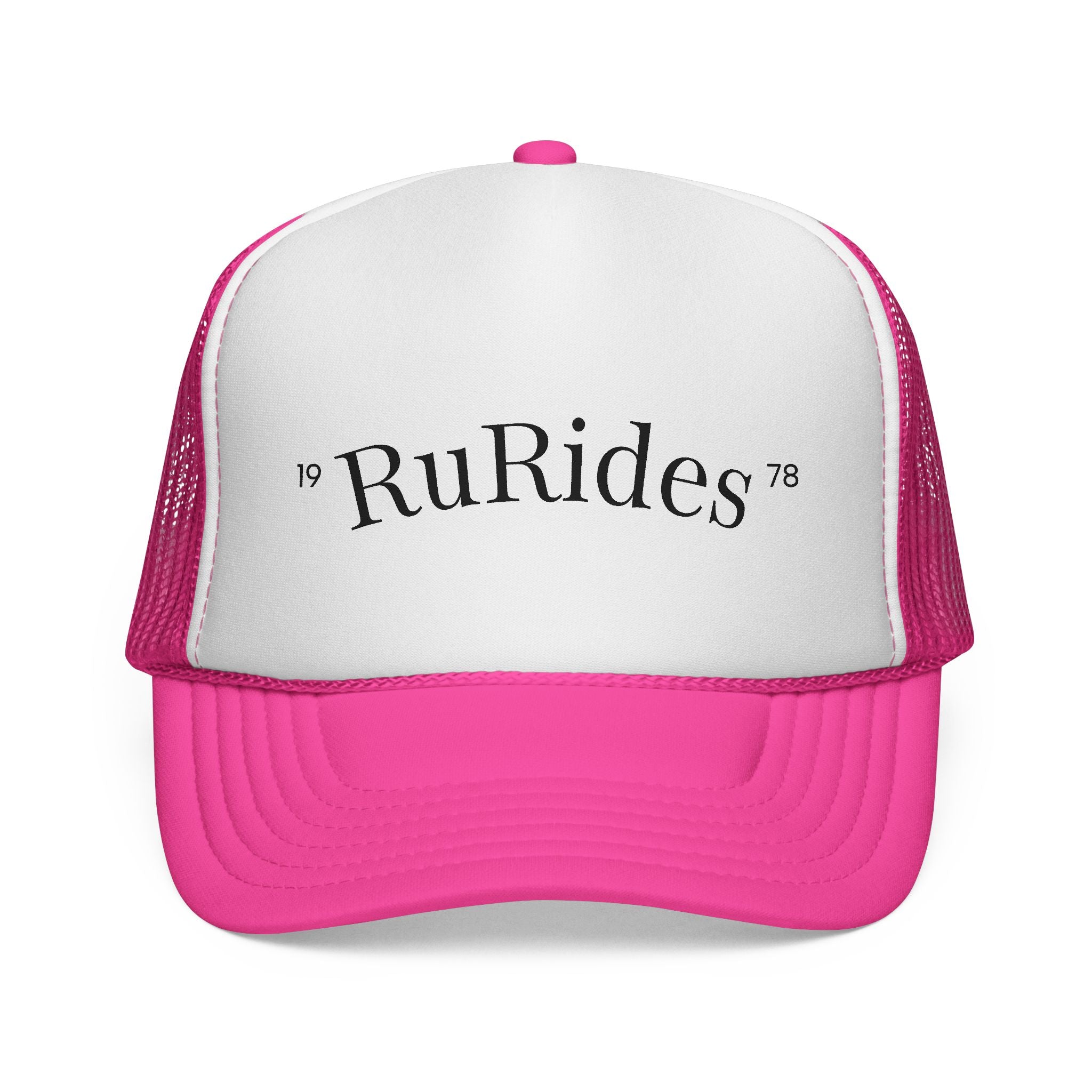 Vintage RuRides Trucker Cap - Retro Style, Unisex Hat for Outdoor Adventures, Gift for Him/Her, Summer Road Trip Accessory, Cool Streetwear