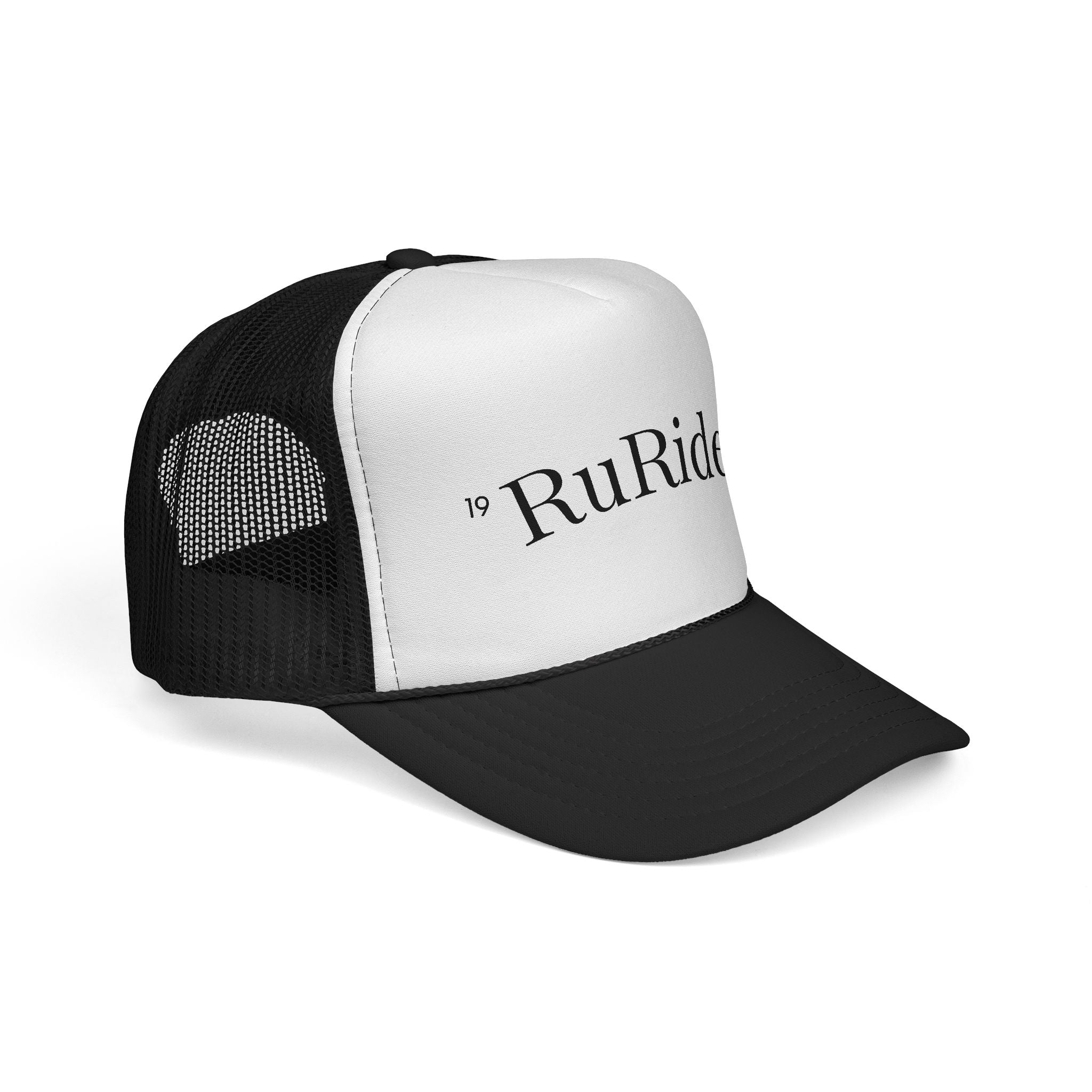 Vintage RuRides Trucker Cap - Retro Style, Unisex Hat for Outdoor Adventures, Gift for Him/Her, Summer Road Trip Accessory, Cool Streetwear