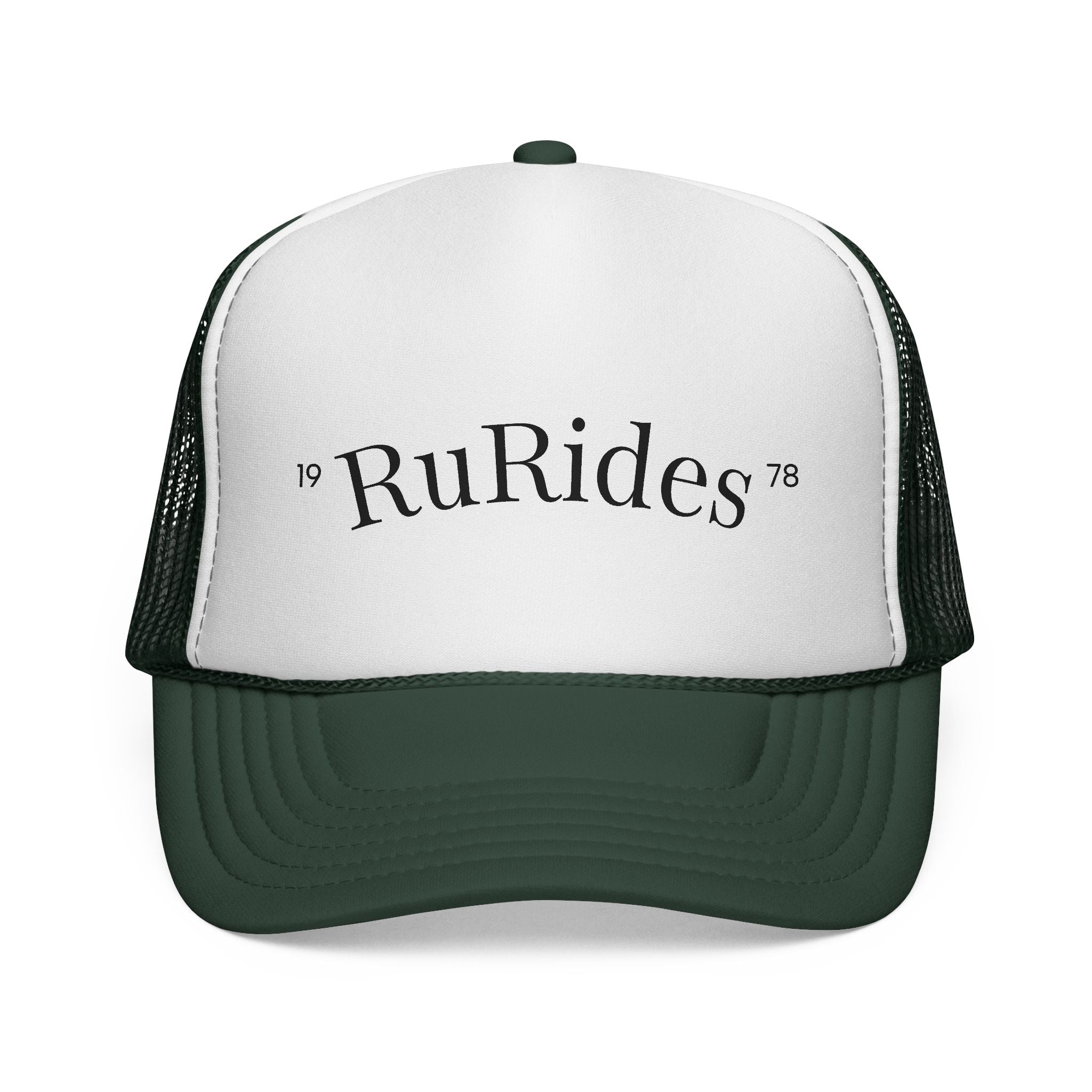 Vintage RuRides Trucker Cap - Retro Style, Unisex Hat for Outdoor Adventures, Gift for Him/Her, Summer Road Trip Accessory, Cool Streetwear