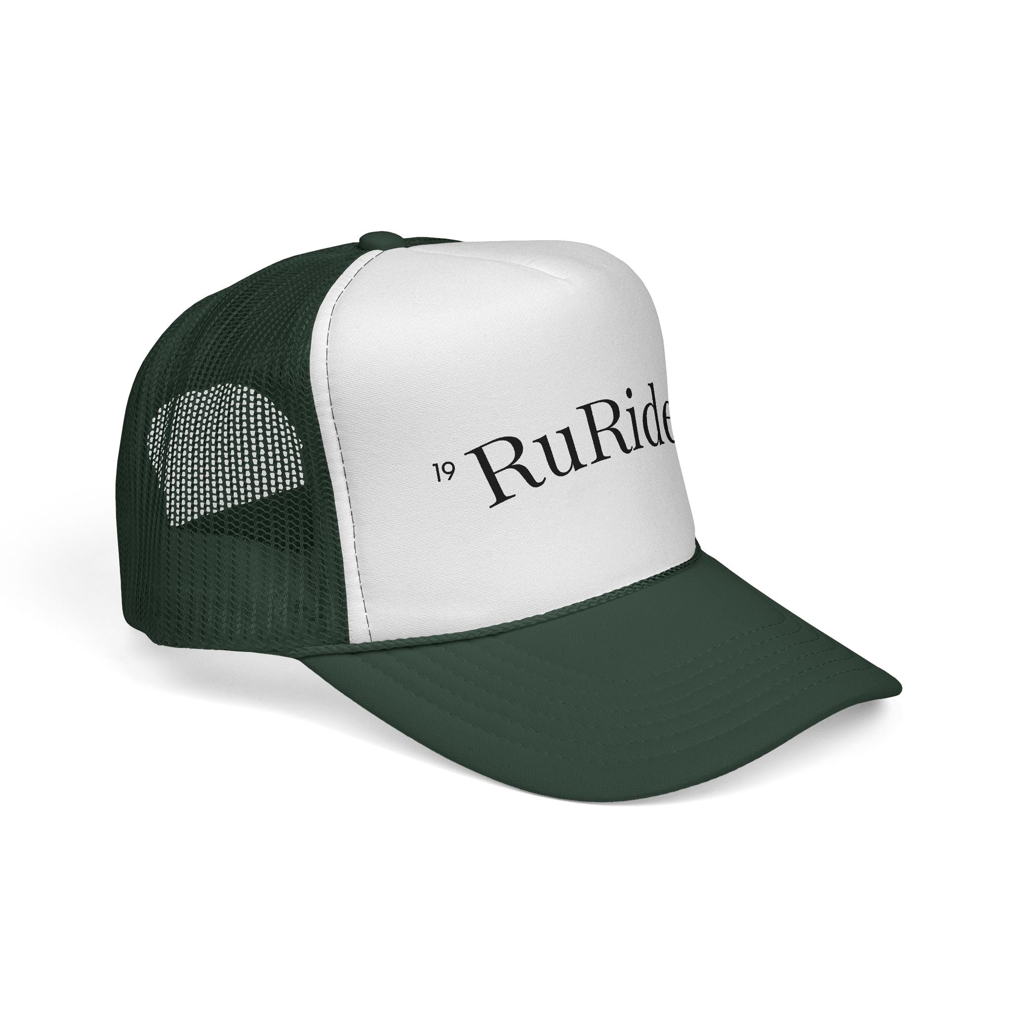 Vintage RuRides Trucker Cap - Retro Style, Unisex Hat for Outdoor Adventures, Gift for Him/Her, Summer Road Trip Accessory, Cool Streetwear